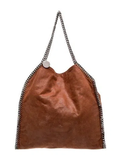 Pre-owned Stella Mccartney Signature Tote In Brown