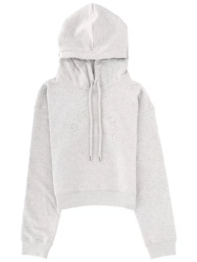 Stella Mccartney Signature Women's Mini Sweatshirt In Gray