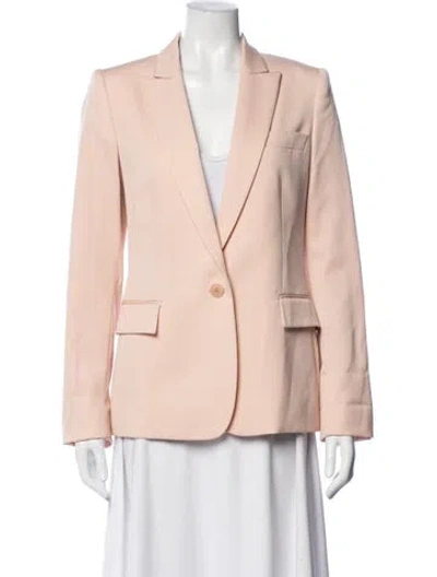 Pre-owned Stella Mccartney Silk Blazer In Pink