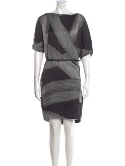 Pre-owned Stella Mccartney Silk Long Dress In Multi