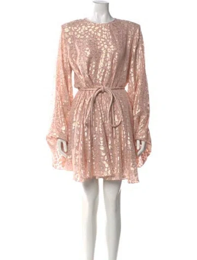 Pre-owned Stella Mccartney Silk Mini Dress