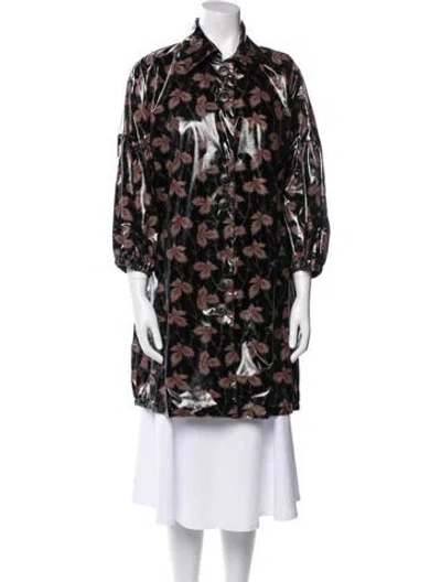 Pre-owned Stella Mccartney Silk Printed Bomber Jacket W/ Tags In Multi