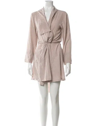 Pre-owned Stella Mccartney Silk Robe In Multi