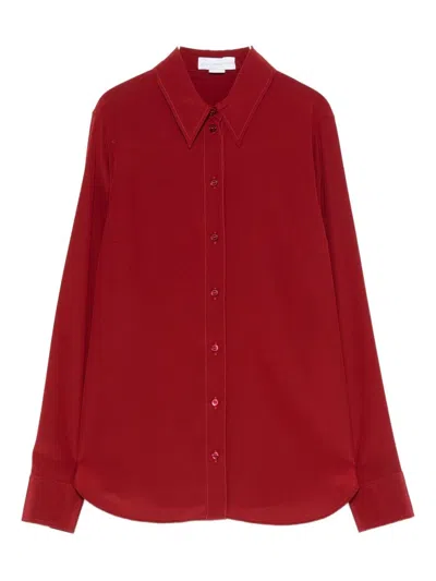 Stella Mccartney Buttoned Shirt In Red