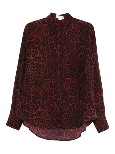 STELLA MCCARTNEY Silk shirt with print STELLA MCCARTNEY