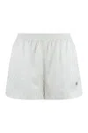 Stella Mccartney Embroidered Stripes Silk Shorts