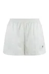 Stella Mccartney Embroidered Stripes Silk Shorts