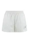 Stella Mccartney Silk Shorts In White