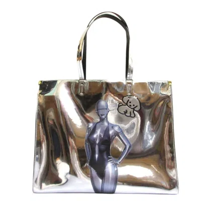 Pre-owned Stella Mccartney Silver Elastane Tote Bag ()