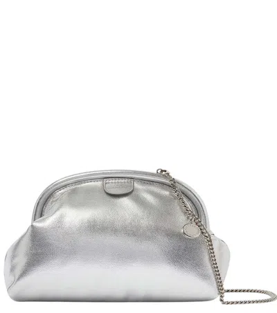 Stella Mccartney Silver Falabella Clutch