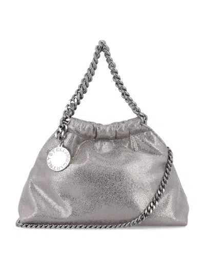STELLA MCCARTNEY SILVER FALABELLA CROSSBODY BAG