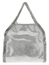 Stella Mccartney Silver Falabella Mini Handbag In Silver