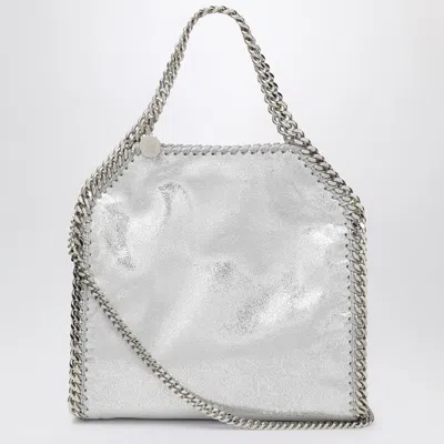Stella Mccartney Silver Falabella Mini Tote Bag