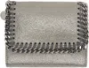 Stella Mccartney Silver Falabella Small Flap Wallet