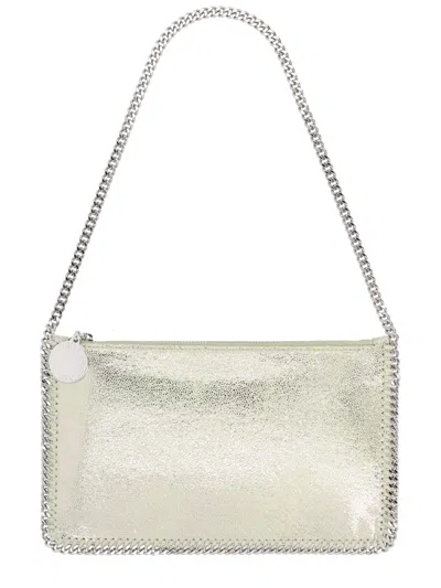 Stella Mccartney Silver Polyester Shoulder Bag