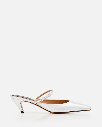 Stella Mccartney Silver Slip On Pumps