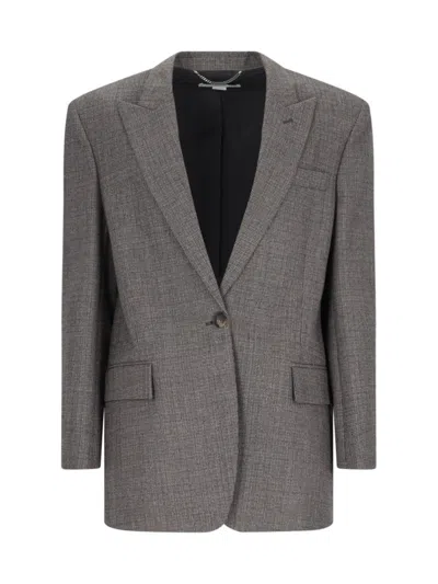 Stella Mccartney Single-breasted Blazer – Grey