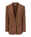 Stella Mccartney Single-breasted Wool Blazer