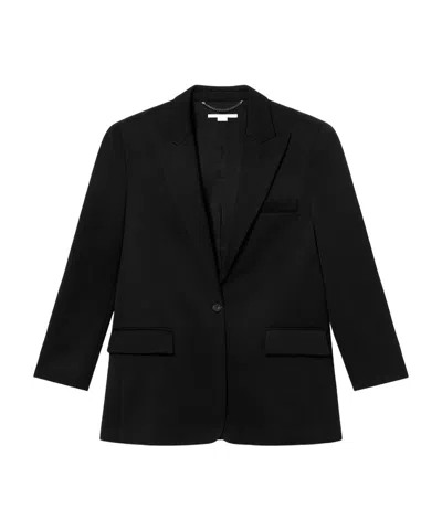 Stella Mccartney Single-breasted Blazer In Black