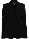 Stella Mccartney Single-breasted Tailored Blazer In Black