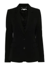 Stella Mccartney Single-breasted Tailored Blazer In Black