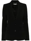 Stella Mccartney Single-breasted Tailored Blazer In Black