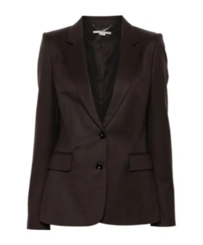 Stella Mccartney Single-breasted Blazer In Black