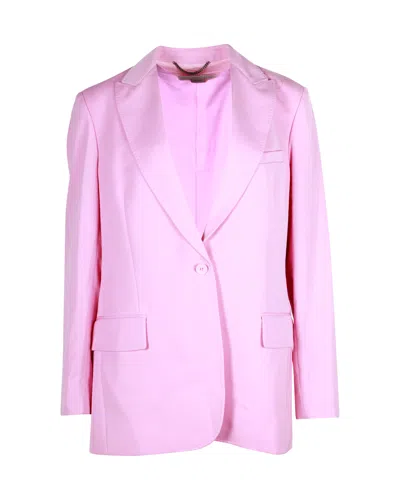 Stella Mccartney Woman Suit Jacket Lilac Size 2-4 Wool In Pink