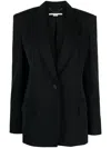 Stella Mccartney Single-breasted Blazer In Schwarz