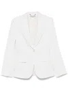 Stella Mccartney Single-breasted Blazer In White