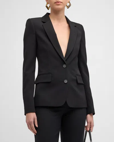 Stella Mccartney Single-breasted Iconic Regular Jacket In Black