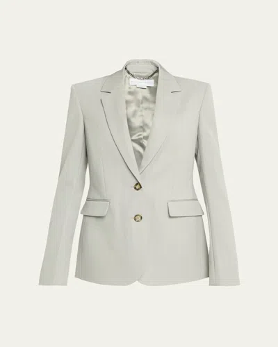 Stella Mccartney Single-breasted Regular Jacket In Gray