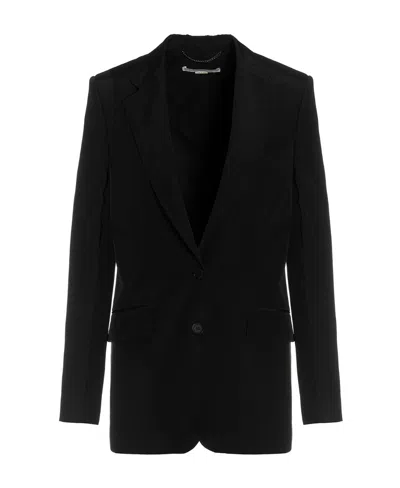 Stella Mccartney Single-breasted Suit Jacket In Black