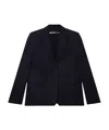 Stella Mccartney Single-breasted Tailored Blazer In Black