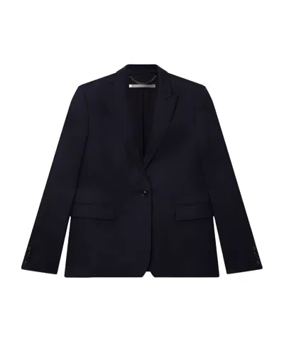 Stella Mccartney Single-breasted Tailored Blazer In Black