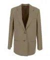 Stella Mccartney Slim Jacket In Brown