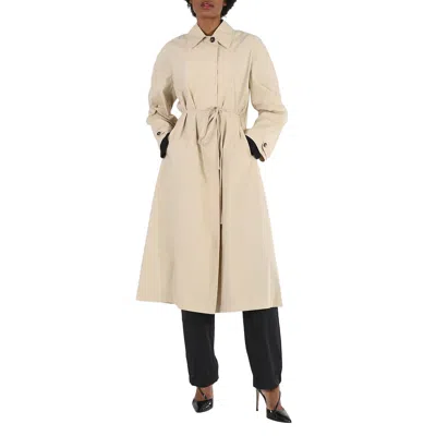 Stella Mccartney Single-breasted Trench Coat In Pink