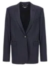 Stella Mccartney Tailored Grey Wool Flannel Blazer