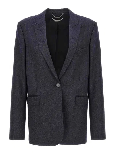 STELLA MCCARTNEY SINGLE-BREASTED WOOL BLAZER