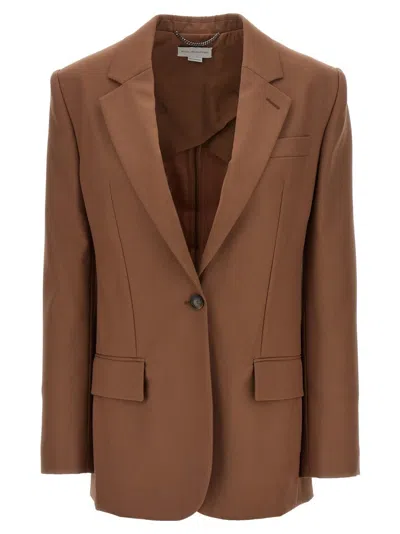 STELLA MCCARTNEY SINGLE-BREASTED WOOL BLAZER
