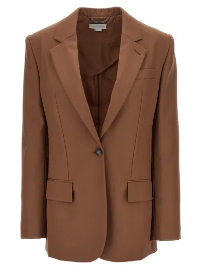 STELLA MCCARTNEY SINGLE-BREASTED WOOL BLAZER