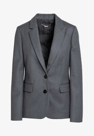 STELLA MCCARTNEY SINGLE-BREASTED WOOL BLAZER