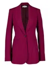 Stella Mccartney Single-button Blazer In Pink