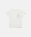 Stella Mccartney Skateboard Graphic T-shirt In Cream