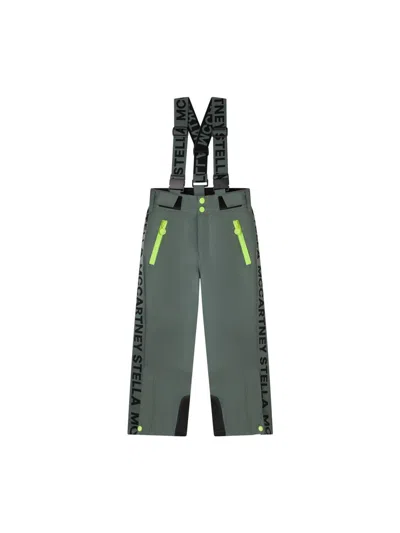 Stella Mccartney Kids' Ski Pants In Green