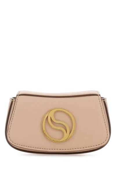 STELLA MCCARTNEY STELLA MCCARTNEY SKIN PINK ALTER MAT MINI SHOULDER BAG