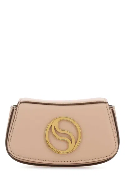 STELLA MCCARTNEY SKIN PINK ALTER MAT MINI SHOULDER BAG