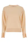 Stella Mccartney Stella Mc Cartney Skin Pink Wool Oversize Sweater In Peach
