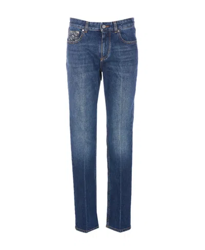 Stella Mccartney Skinny Denim Jeans In Black
