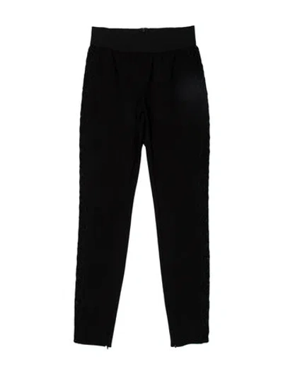 Pre-owned Stella Mccartney Skinny Leg Pants In Black